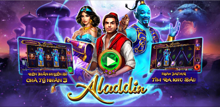 Giới thiệu tựa game nổ hũ Aladdin siêu hot tại 789club.